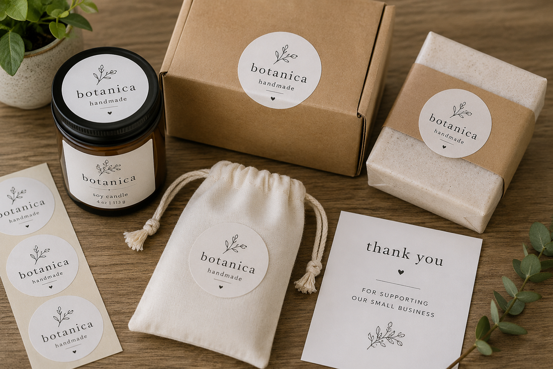Best Custom Stickers for Small Business Packaging