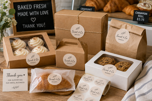 Custom Logo Stickers vs Printed Packaging: What’s Better for Small Businesses?