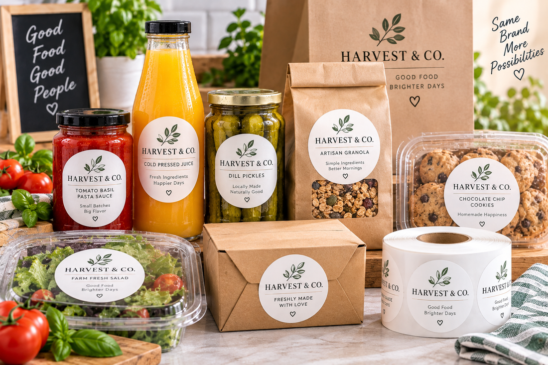 Waterproof Roll Labels for Food Packaging: A Practical Guide for Small Businesses