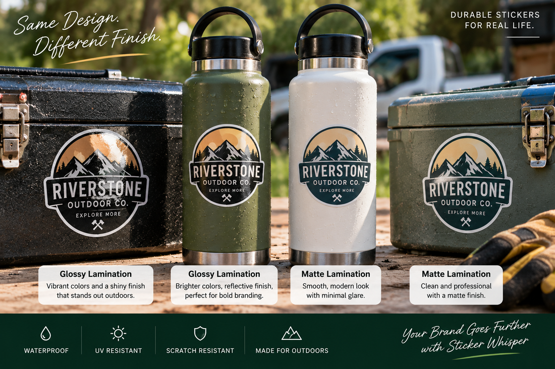 Best Sticker Material for Outdoor Use: A Guide for Small Businesses