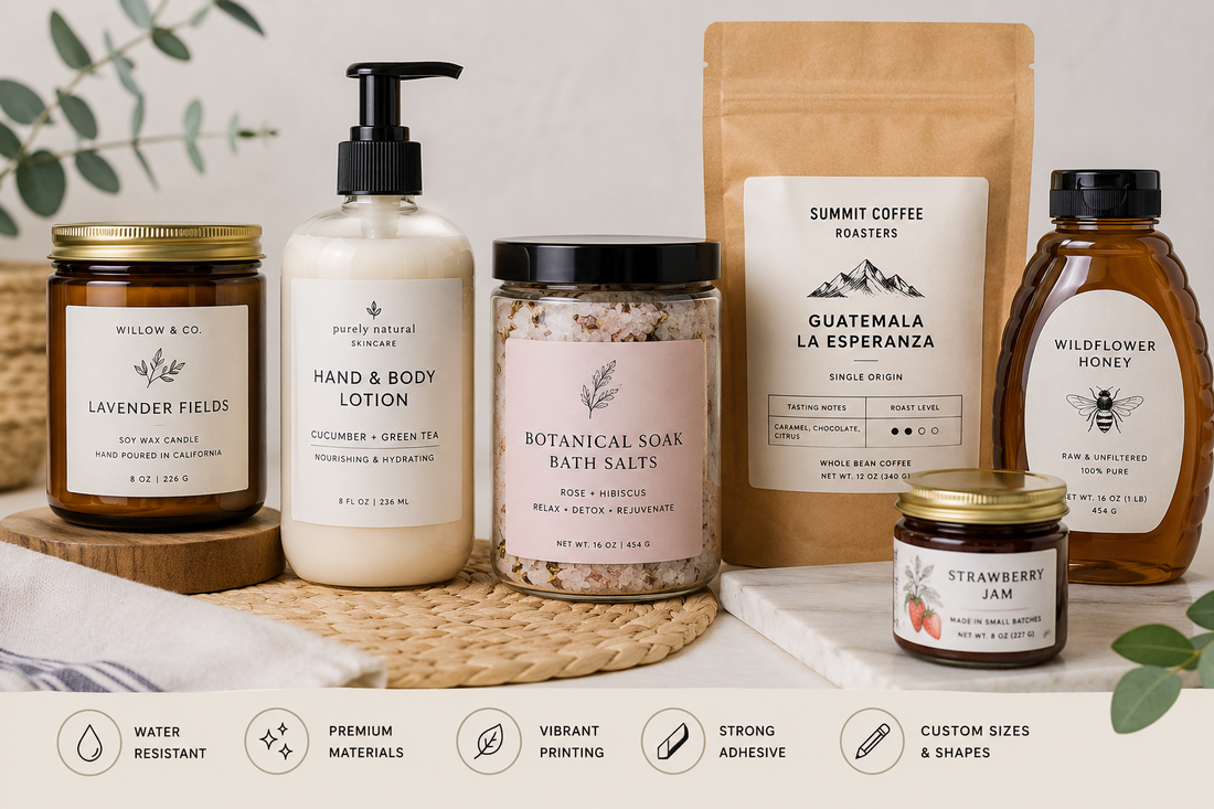Custom Stickers vs Custom Labels: Which One Does Your Business Need?