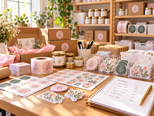 How Many Custom Stickers Should a Small Business Order?