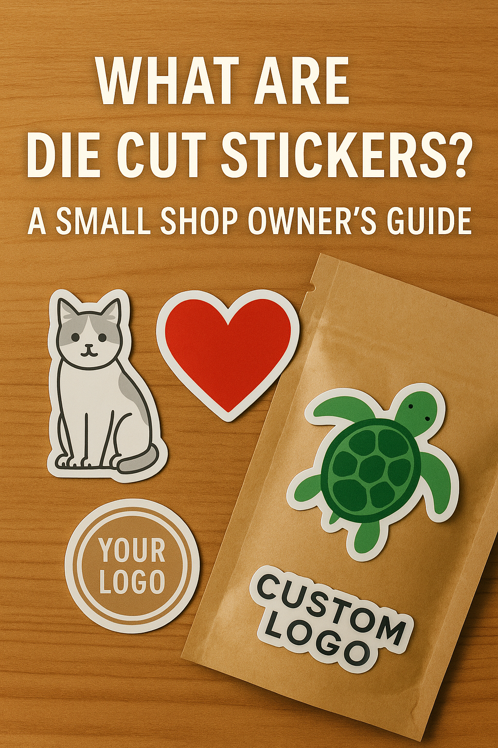 What Are Die Cut Stickers? A Small Shop Owner’s Guide