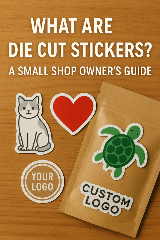 What Are Die Cut Stickers? A Small Shop Owner’s Guide