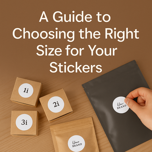 My Go-To Sticker Sizes for Small Business Packaging