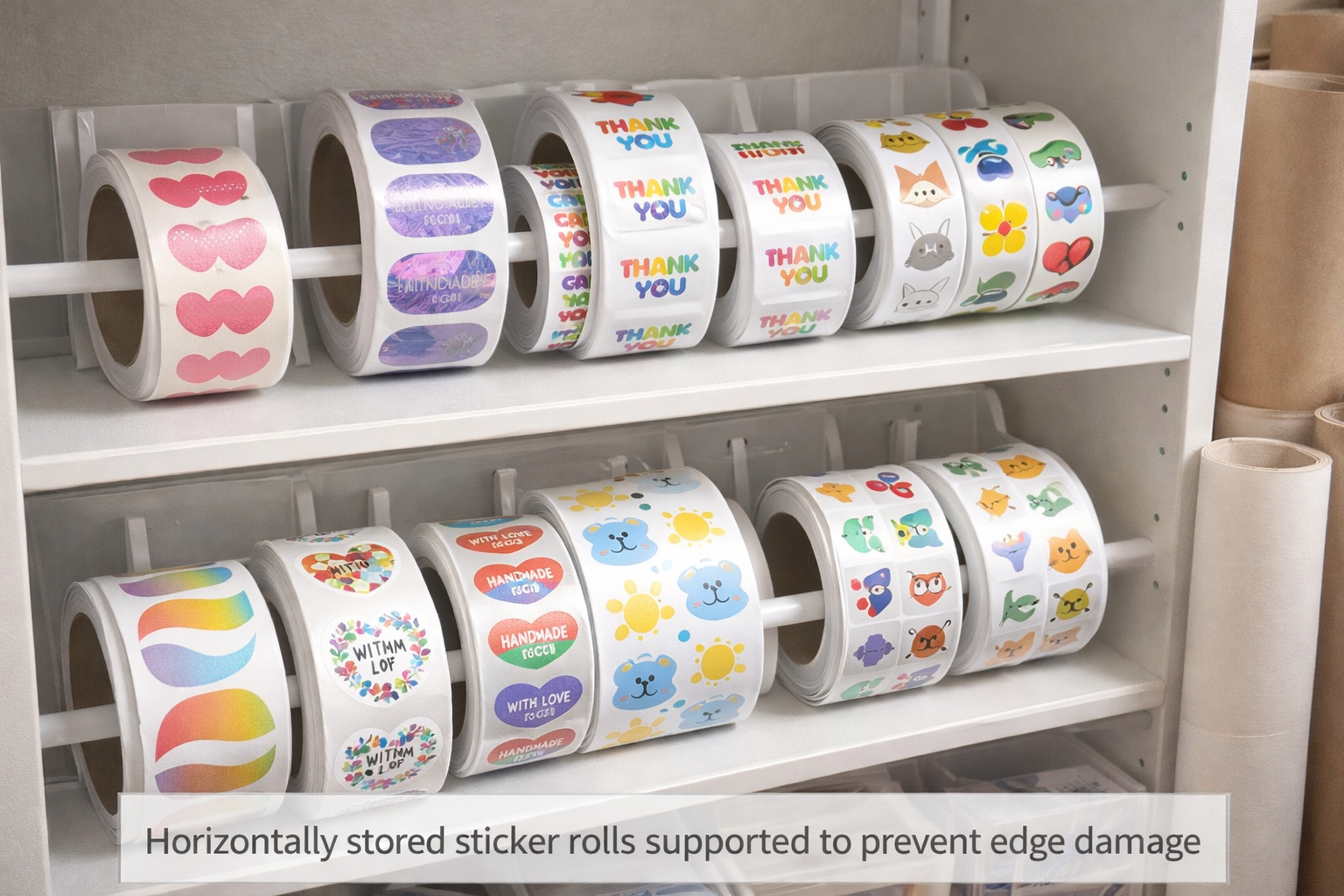 Sticker Storage Ideas for Small Businesses: What Actually Scales as You ...